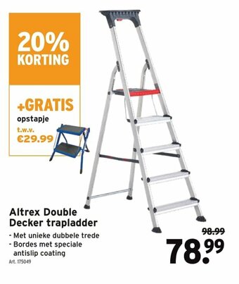 GAMMA Altrex Double Decker trapladder aanbieding