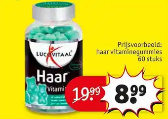 Kruidvat Lucovitaal Haar Vitaminegummies aanbieding