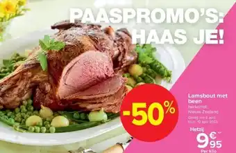 Carrefour Lamsbout met been aanbieding