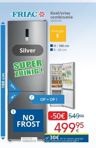 Eldi Koel/vries combinatie aanbieding