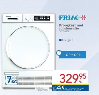 Eldi Droogkast met condensatie aanbieding