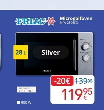 Eldi Microgolfoven aanbieding