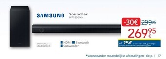 Eldi Soundbar aanbieding