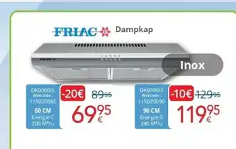 Eldi Dampkap 60 cm aanbieding