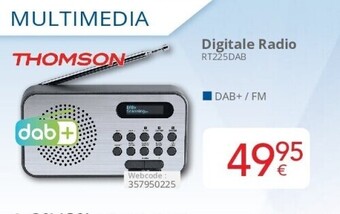 Eldi Digitale radio aanbieding