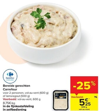 Carrefour Bereide gerechten aanbieding