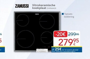 Eldi Vitrokeramische kookplaat aanbieding