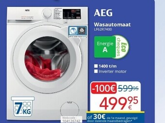 Eldi Wasautomaat aanbieding