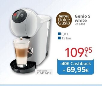 Eldi Genio s white aanbieding