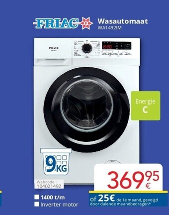 Eldi Wasautomaat aanbieding