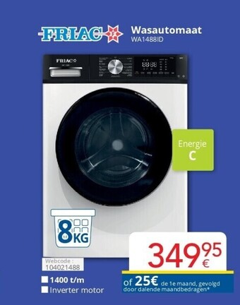 Eldi Wasautomaat aanbieding