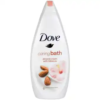 Dove badcrème Almond Cream & Hibiscus 750ml