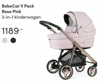 Bebecar v pack rose pink 3-in-1 kinderwagen