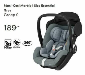 Baby & Tiener Maxi-cosi marble i size essential grey aanbieding