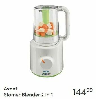 Baby & Tiener Philips avent stomer blender 2 in 1 aanbieding