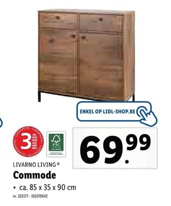 Lidl Livarno Living Commode aanbieding