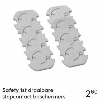 Baby & Tiener Safety 1st draaibare stopcontact beschermers aanbieding