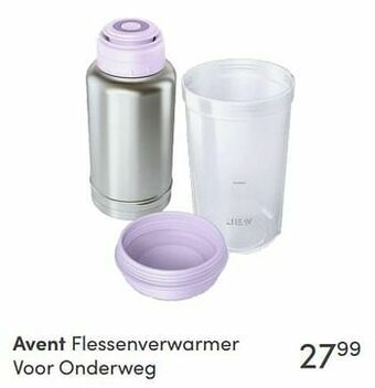 Baby & Tiener Avent flessenverwarmer voor onderweg aanbieding