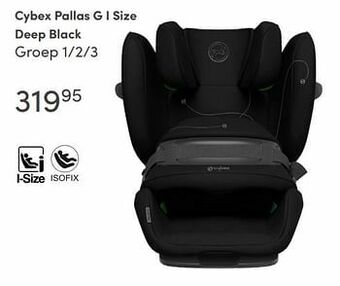 Baby & Tiener Cybex pallas g i size deep black aanbieding