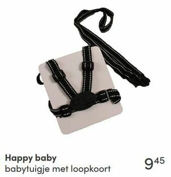 Baby & Tiener Happy baby babytuigje met loopkoort aanbieding