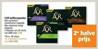 Albert Heijn Espresso lungo elegante aanbieding