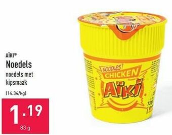 ALDI Noedels aanbieding