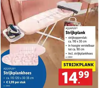 Lidl Auapur Strijkplankhoes aanbieding