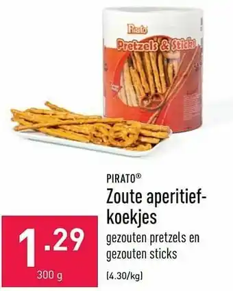 ALDI Zoute aperitief- koekjes aanbieding