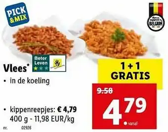 Vlees kippenreepjes