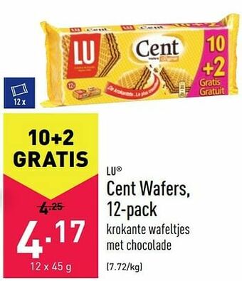 ALDI Cent wafers aanbieding