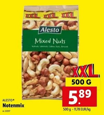 Lidl Notenmix aanbieding