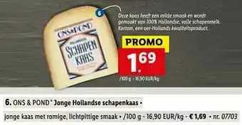 Jonge hollandse schapenkaas