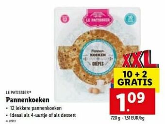 Lidl Pannenkoeken aanbieding