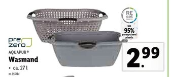 Lidl Aquapur Wasmand aanbieding