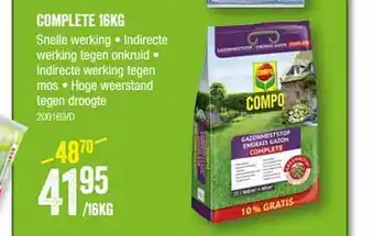 HandyHome Compo Complete 16kg aanbieding