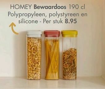 Homey bewaardoos