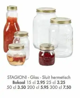 Stagioni bokaal