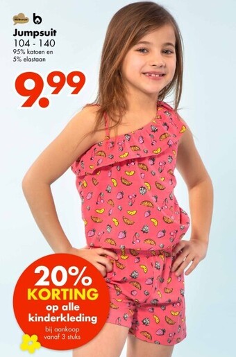 Wibra Jumpsuit aanbieding