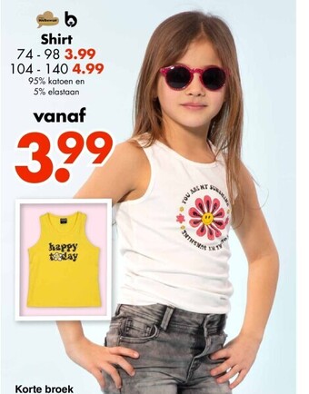 Wibra Shirt aanbieding