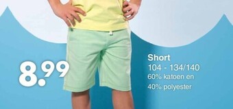 Wibra Short aanbieding