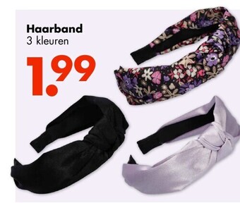 Wibra Haarband aanbieding