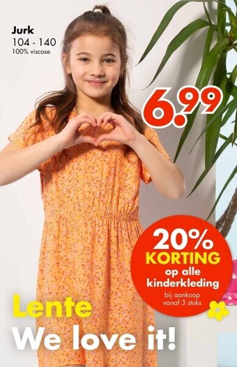 Wibra Jurk aanbieding