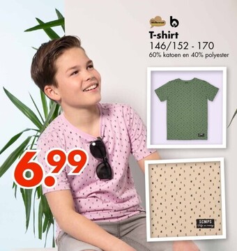 Wibra T-shirt aanbieding