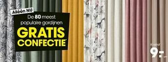 Kwantum Populaire gordijnen aanbieding