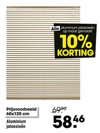 Kwantum Aluminium jaloezieën aanbieding
