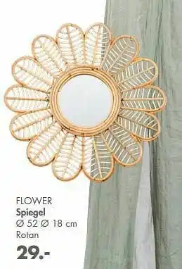 Casa Flower spiegel aanbieding