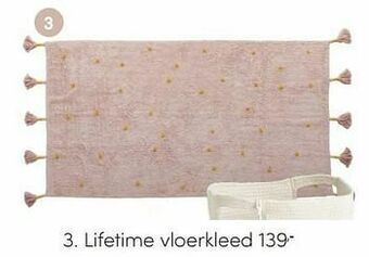 Baby & Tiener Lifetime vloerkleed aanbieding