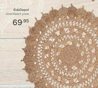 Baby & Tiener Kidsdepot vloerkleed pixie aanbieding