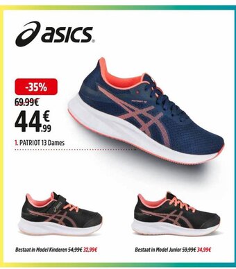 Intersport Asics patriot 13 dames aanbieding