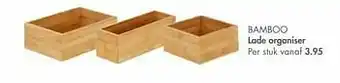 Bamboo lade organiser